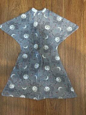 Sleeping Baby Goodnight Moon Zipadee-Zip Swaddle Sleep Sack Transition S 6-9m